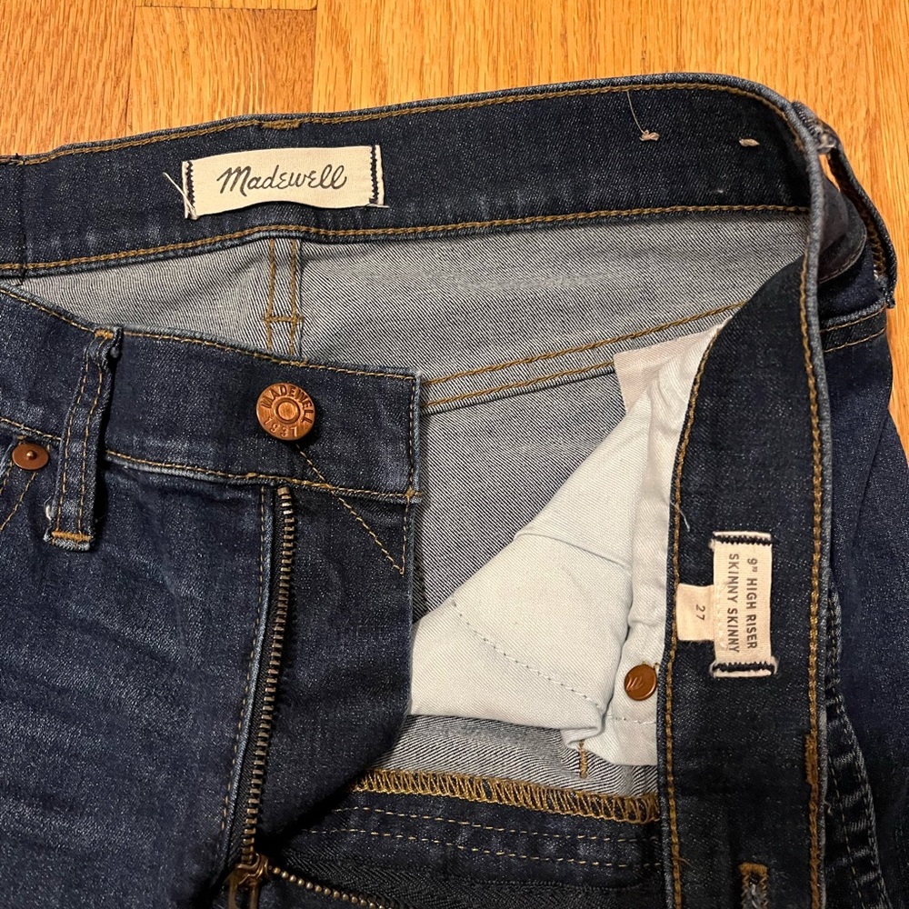 Madewell 9” High Riser Skinny Skinny Jeans